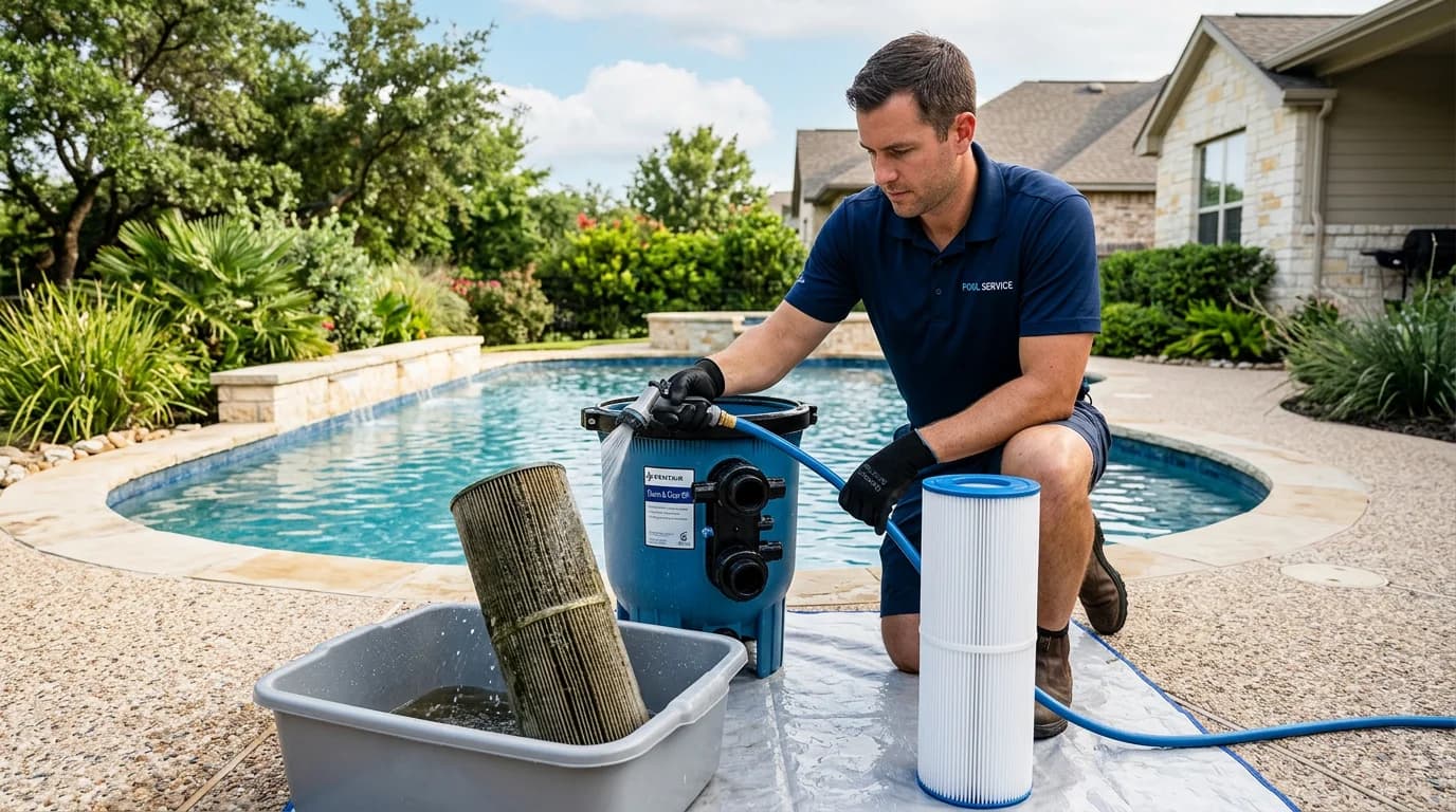 Why Your Pool Filter Needs a Professional Cleaning in Cedar Park