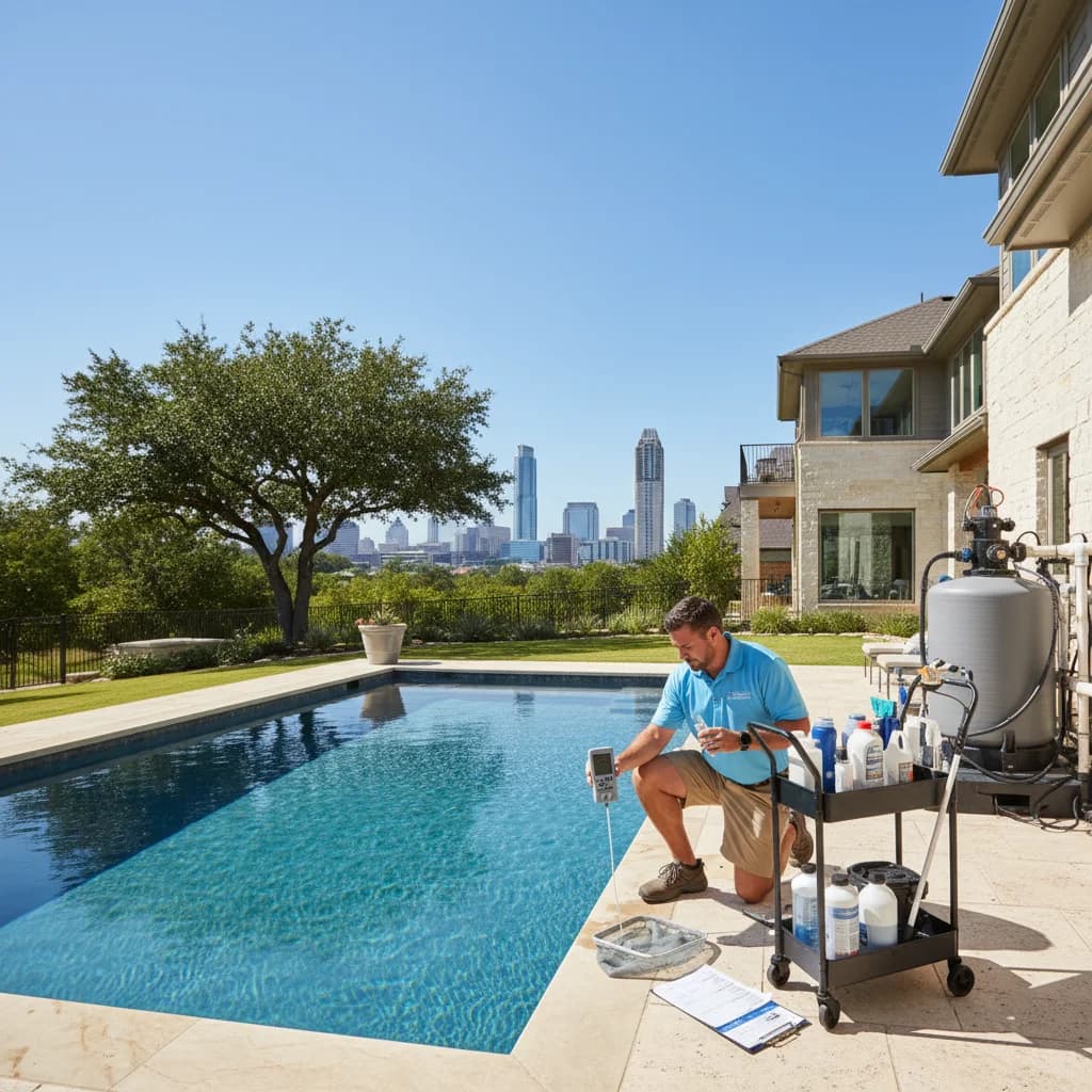 Evaporation or Leak? Why Austin Pools Lose Water in the Heat