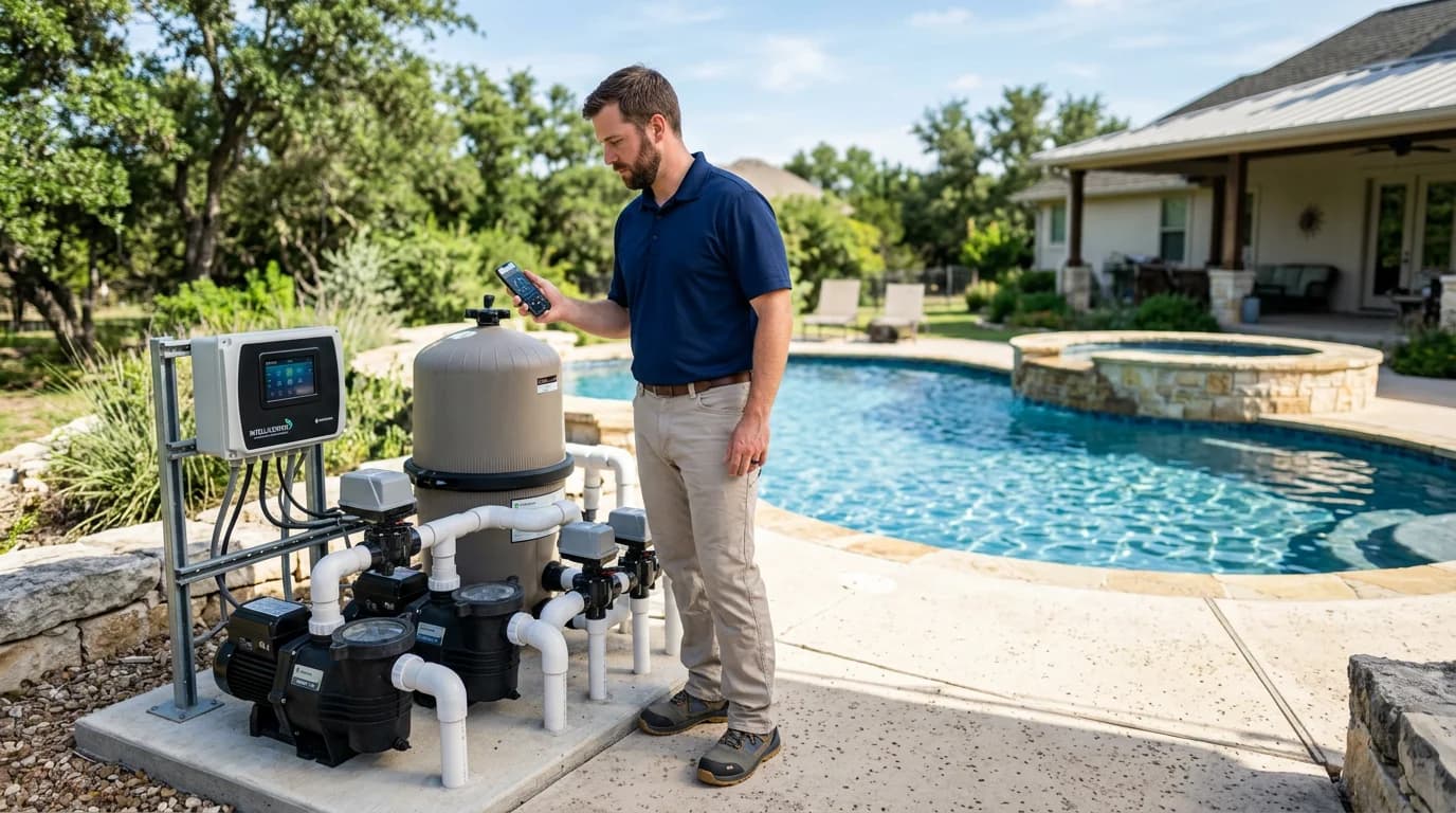 Control Your Pool from Your Phone: Pool Automation in San Marcos