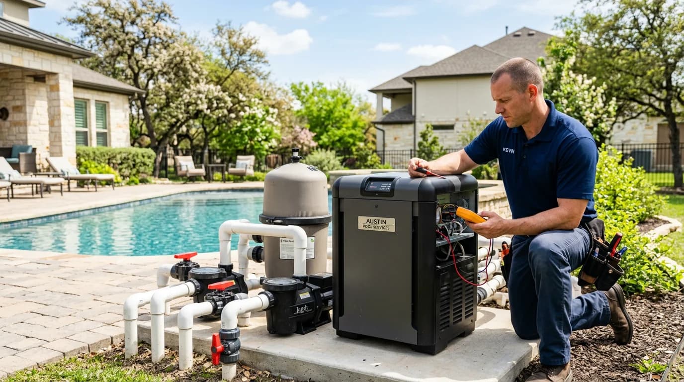 Why Isn't the Pool Warm? Common Heater Issues for Austin Spring