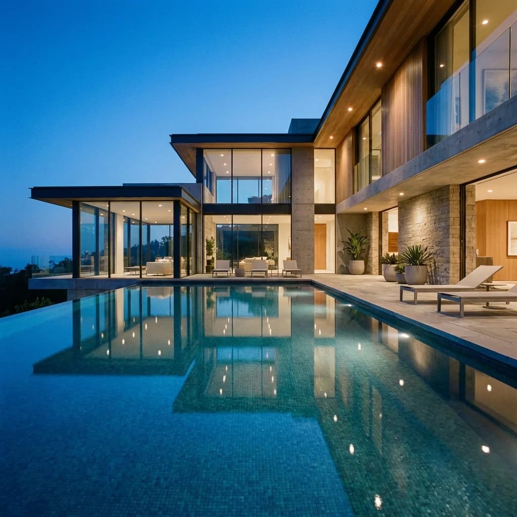 Pool leak detection specialist at a residential pool